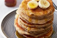 Fluffy Golden Gluten Free Banana Pancakes