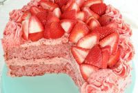Strawberry Bliss Gluten-Free Cake