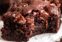 Decadent Almond Flour Fudge Brownies
