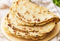 Homemade Almond Flour Tortillas