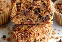 Gourmet Paleo Chocolate Chip Pecan Pie Muffins