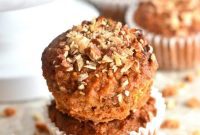 Paleo Carrot Cake Muffins Gluten Free Dairy Free Refined Sugar Free