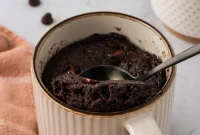 Almond-Rich Chocolate Mug Indulgence