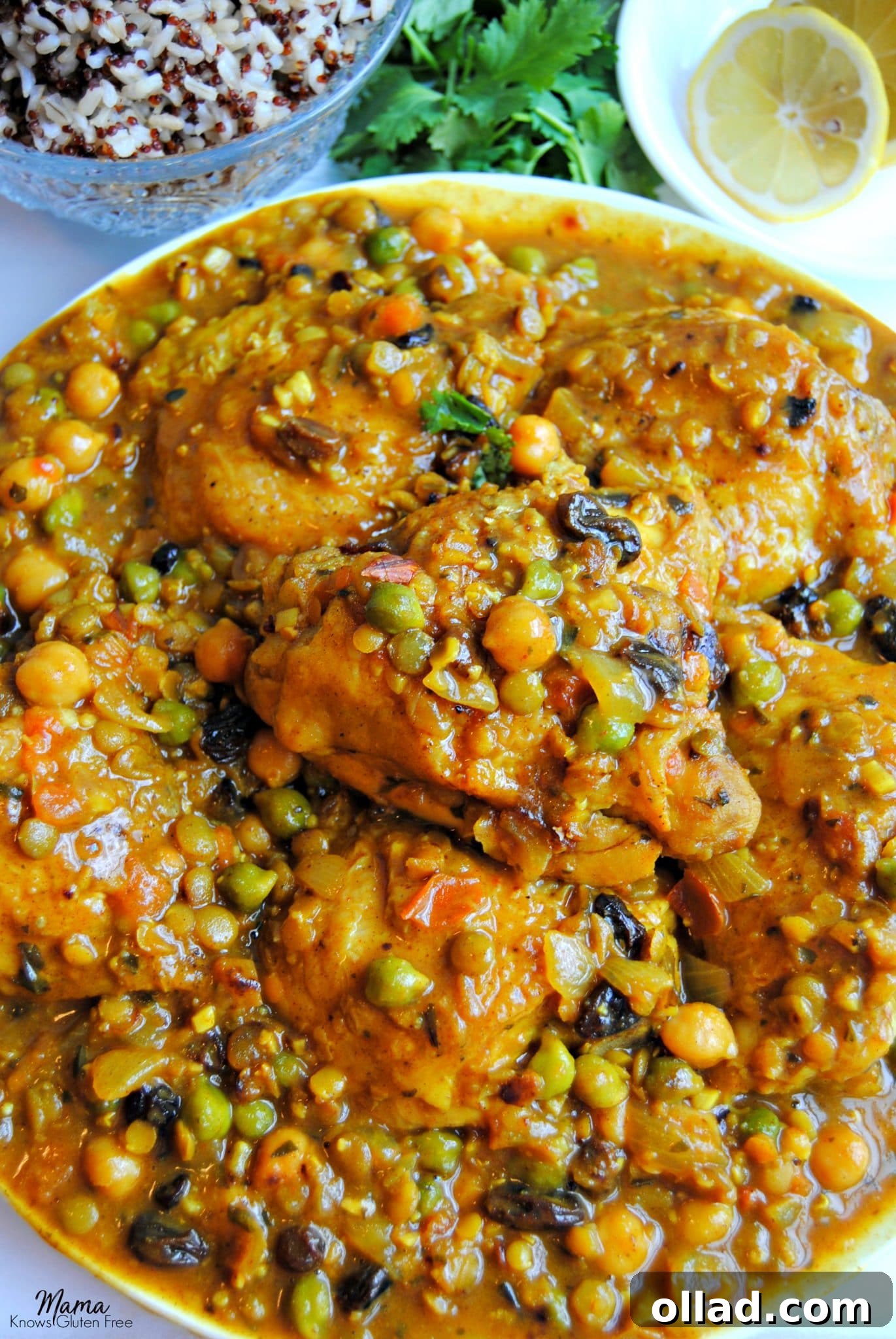 Gluten-Free Moroccan Chicken, a healthy and delicious meal option