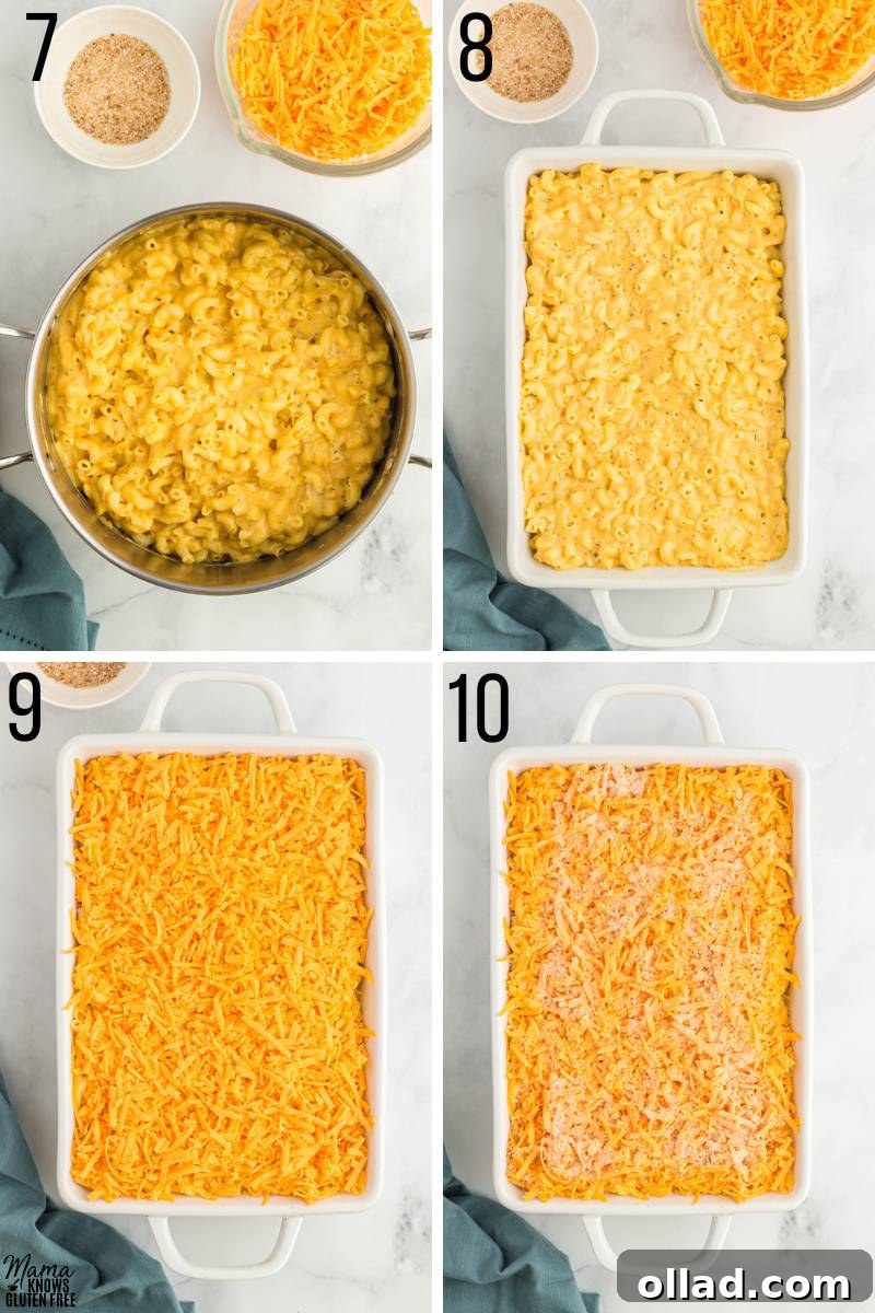 Velvety Gluten-Free Butternut Mac and Cheese 5 Final 4 steps to make Gluten-Free Butternut Squash Mac and Cheese