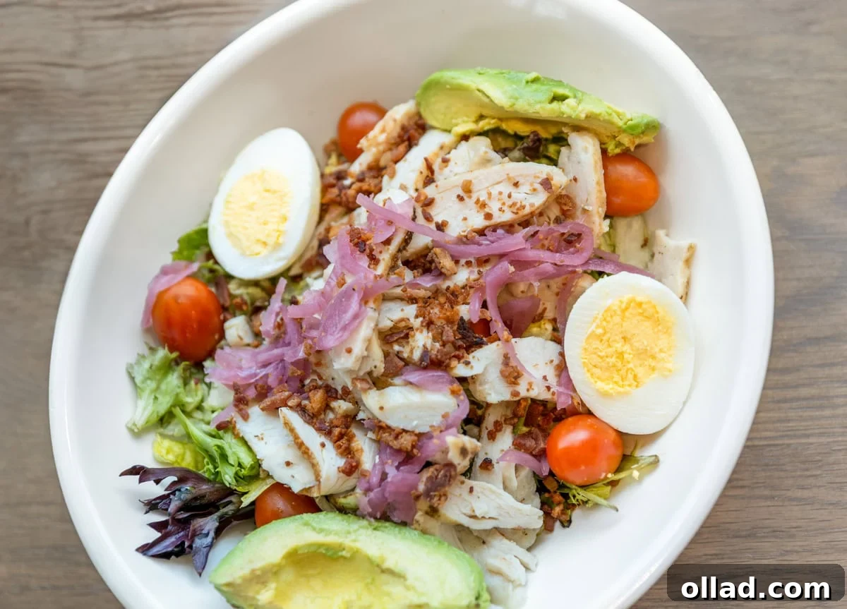 green goddess cobb salad