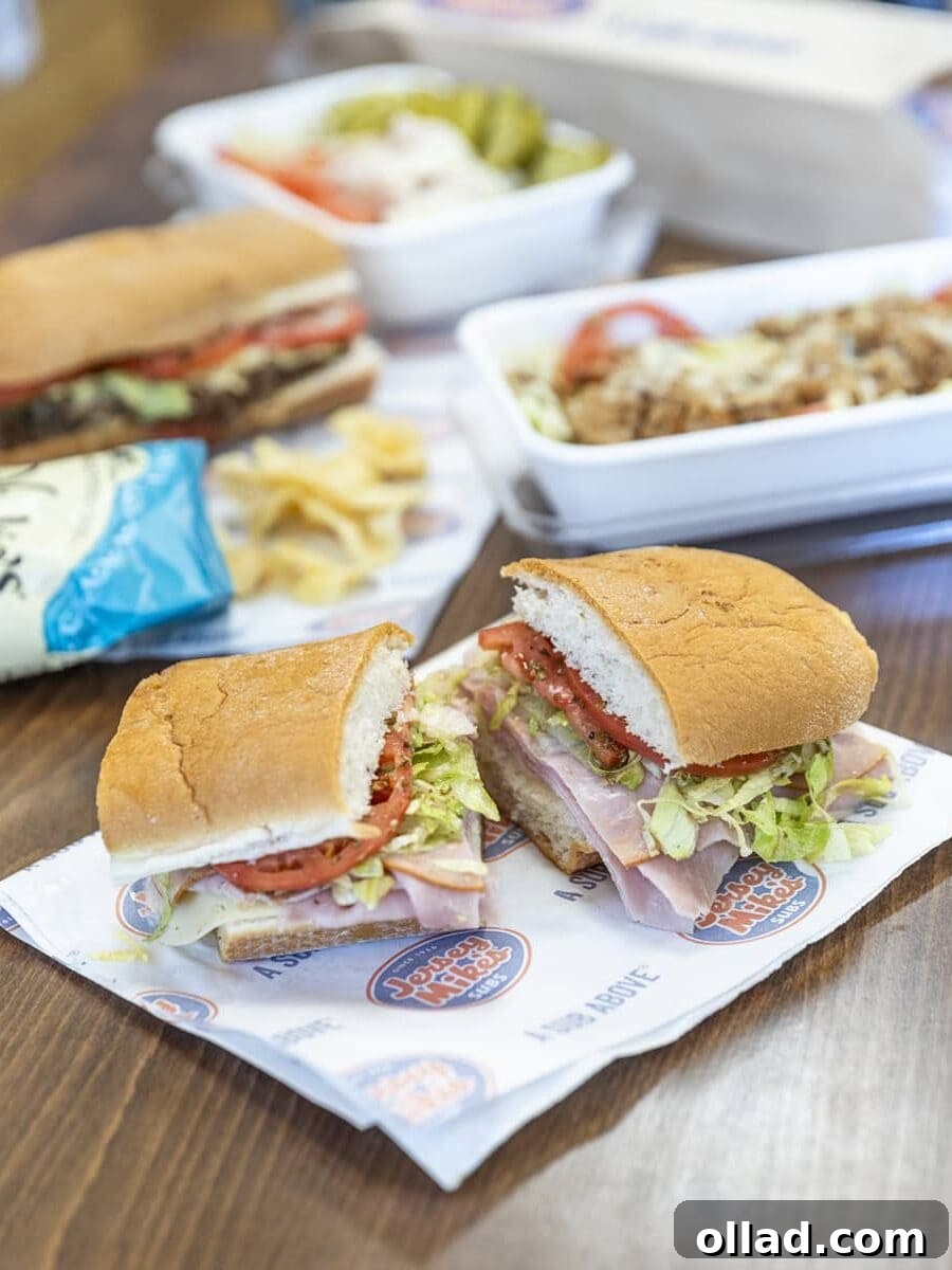 Navigating Jersey Mike's Gluten-Free Menu 9 an assortment of gluten free items at jersey mikes