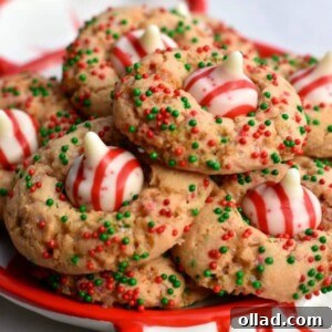 Gluten-Free Christmas Sugar Blossom Cookies