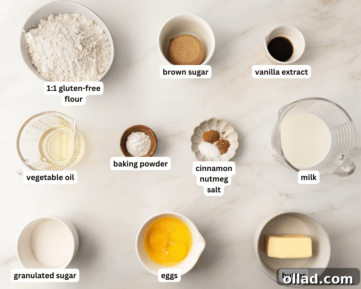gluten-free baked donuts ingredients