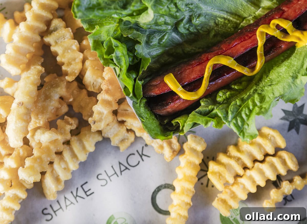 gluten-free hot dog and fries