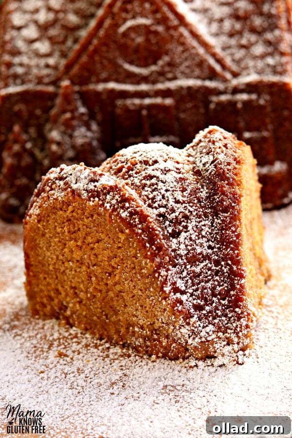 Perfect Gluten-Free Gingerbread Cake Easily Dairy-Free 2 Moist Gluten-Free Gingerbread Bundt Cake with a sweet buttery glaze.