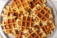 Fluffy Coconut Flour Waffles Recipe for Low-Carb Breakfast