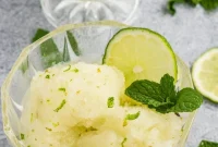 Refreshing Lime Sorbet Recipe: Bright, Zesty Frozen Dessert