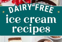 Dairy-Free Ice Cream Recipes for Homemade Vegan Treats