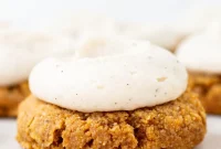 Soft Almond Flour Pumpkin Cookies with Warm Spices